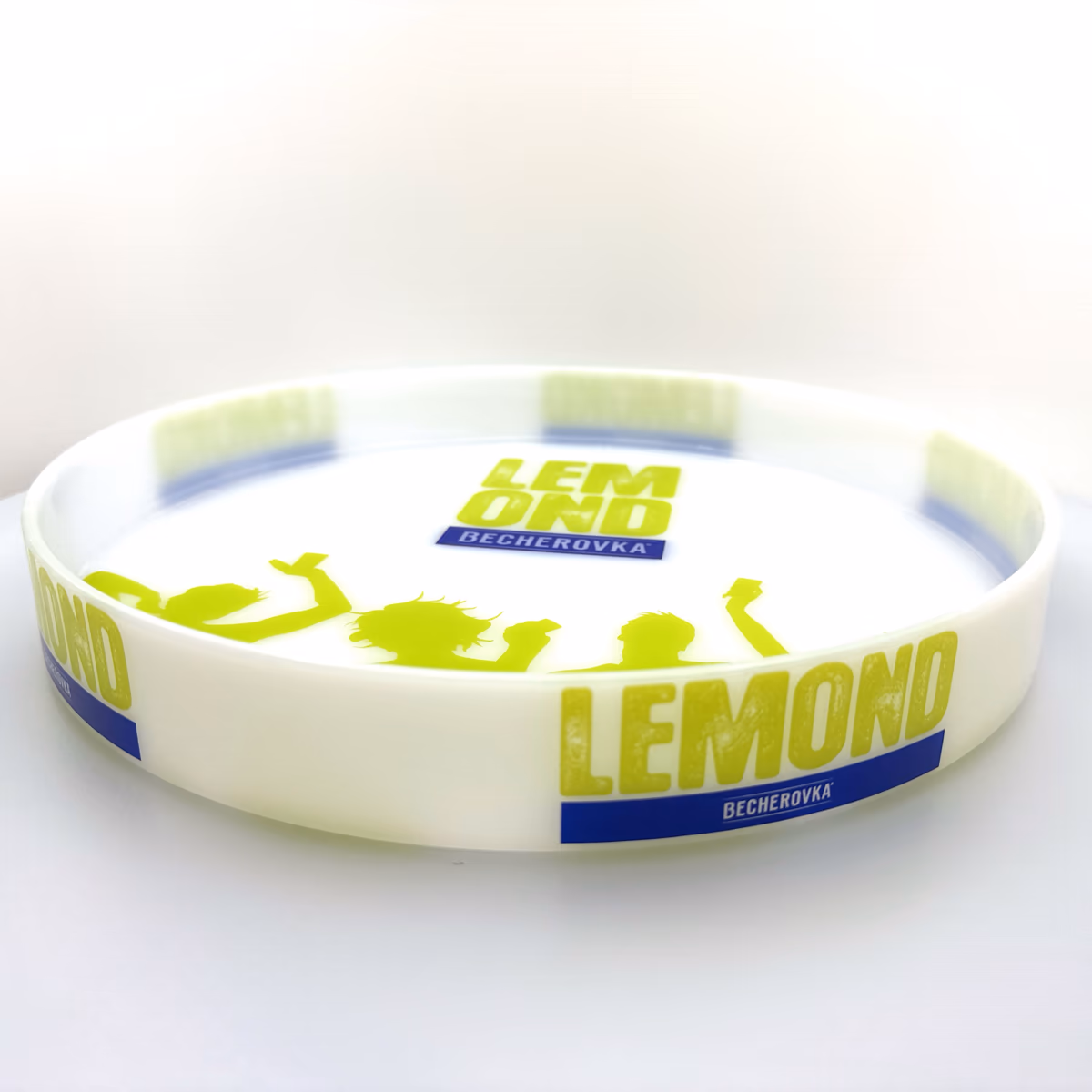 Reklamní podnos – Becherovka Lemond, 2013