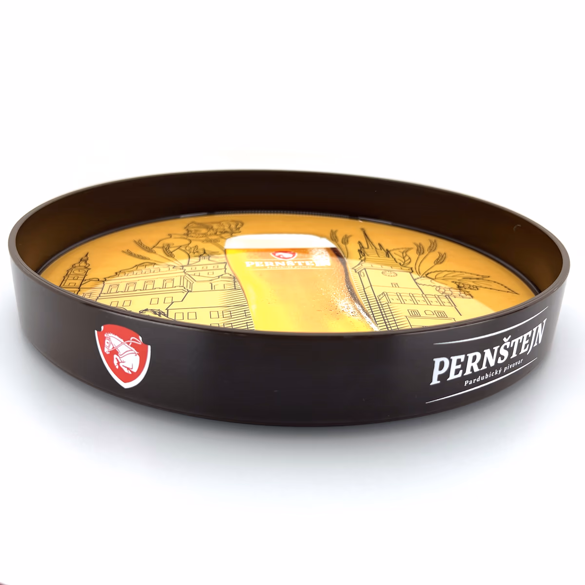 Bedrucktes Werbetablett – Pernštejn