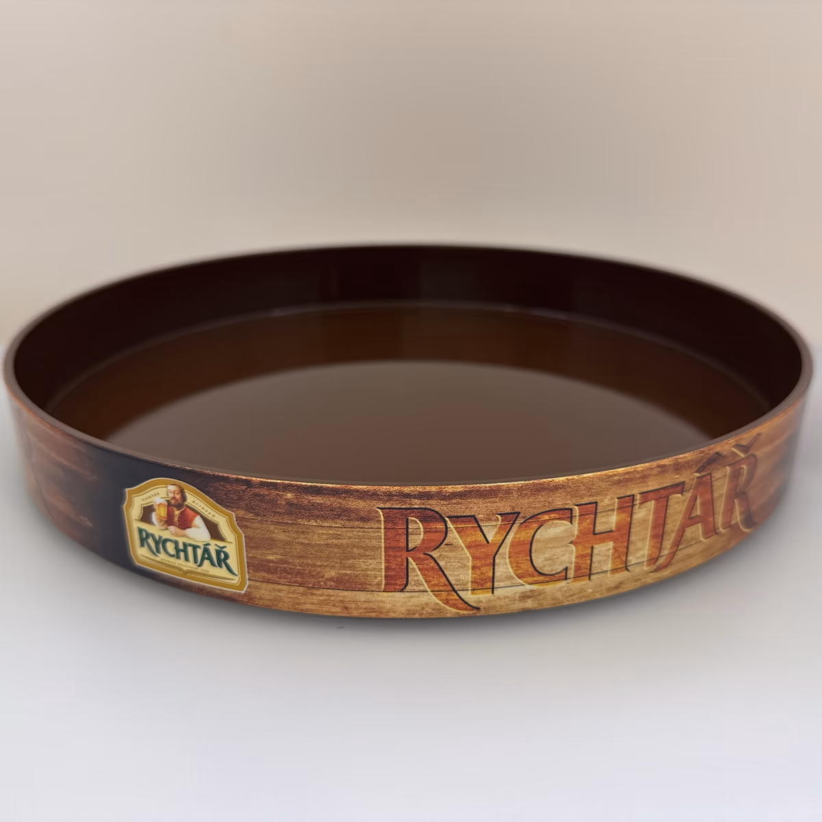 Reklamní podnos – Rychtář, 2015