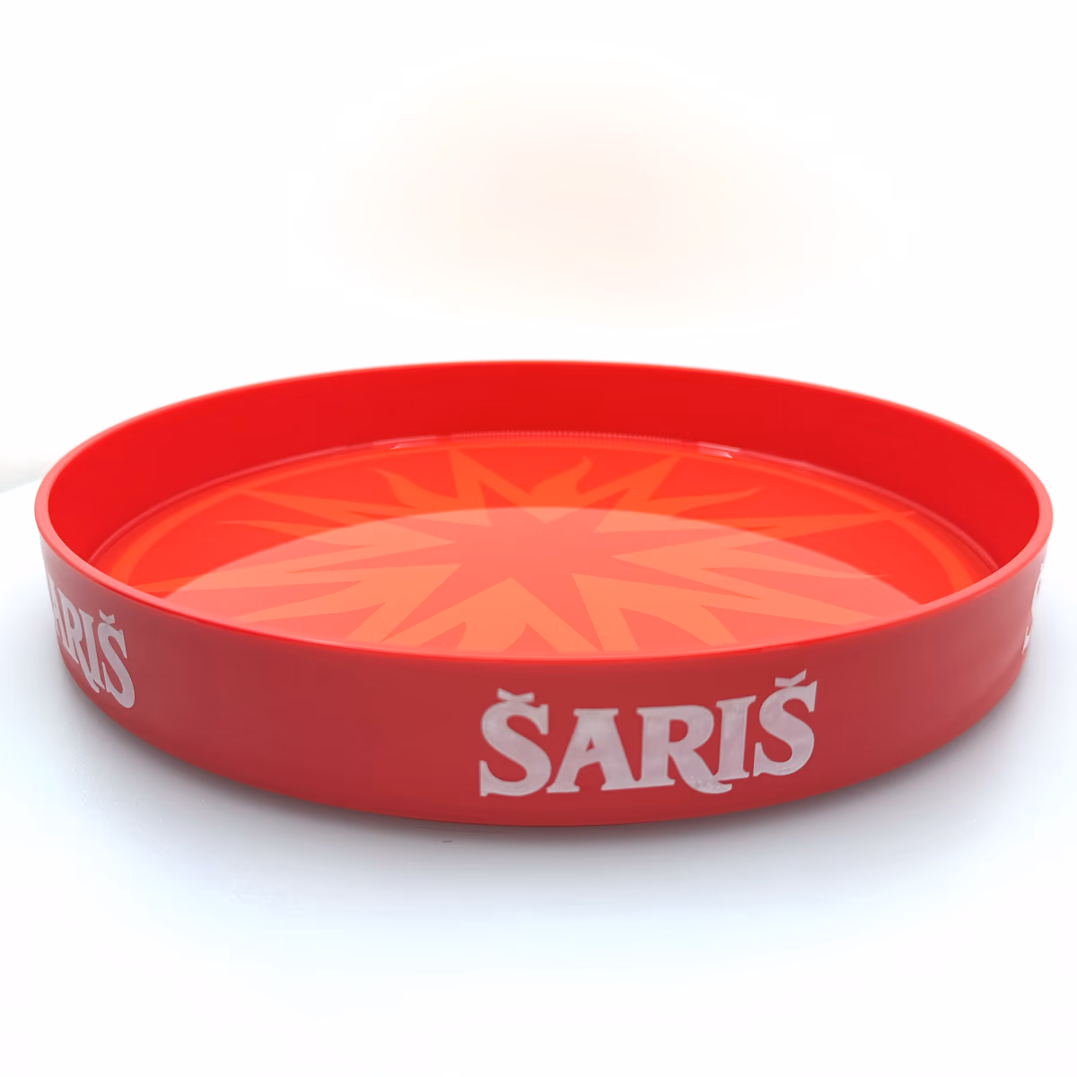 Reklamní podnos – Šariš, 2018